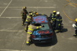 Extrication Demonstration for Police Youth Acadamy